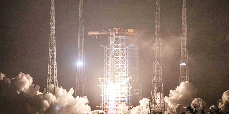 一箭十八星！ 长八遥六火箭发射成功